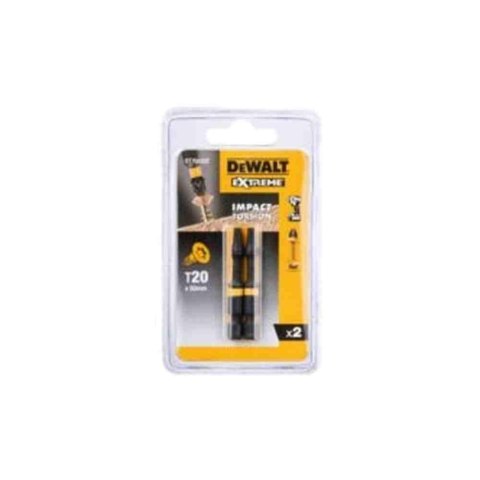 DEWALT KOŃCÓWKA UDAROWA T20x50 /2szt. EXTREME IMPACT TORSION DEWALT