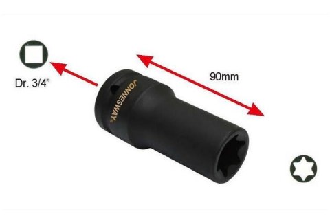 JONNESWAY NASADKA TORX 3/4 E28x90mm SCANIA JONNESWAY