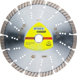 KLINGSPOR TARCZA DIAMENTOWA SEGMENTOWA 230mm x 2,6mm x 22,2mm DT900U KLINGSPOR