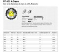 KLINGSPOR TARCZA DIAMENTOWA SEGMENTOWA 350mm x 3,2mm x 25,4mm DT602A KLINGSPOR