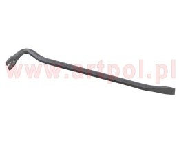 ŁOM 500mmx16mm, Z WYCIĄGACZEM GWOŹDZI ARTPOL ARTPOL