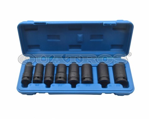 QUATROS KLUCZE NASADOWE DO USZKODZONYCH ŚRUB KPL 8szt. QUATROS