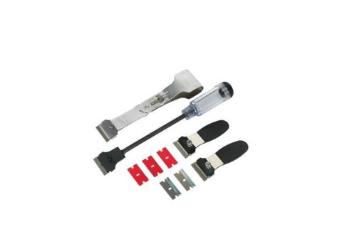 QUATROS KOMPLET SKROBAKÓW Z WYMIENNYMI OSTRZAMI QUATROS