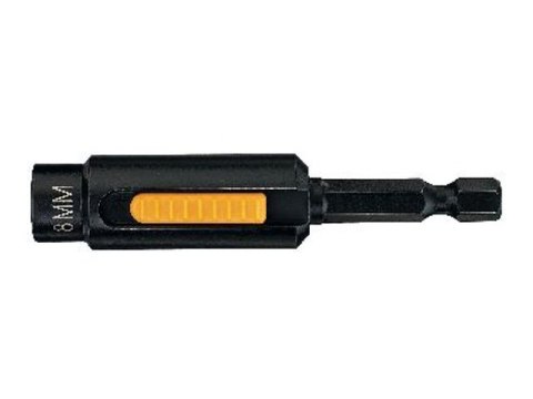 DEWALT KOŃCÓWKA Z NASADKĄ 8mm SAMOCZYSZCZĄCA DEWALT