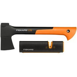 FISKARS SIEKIERA X7 - XS + OSTRZAŁKA XSHARP SET FISKARS