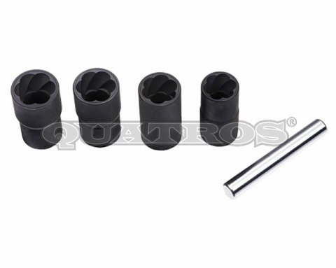QUATROS NASADKI DO OBROBIONYCH ŚRUB 1/2" 17,19,21,22mm QUATROS