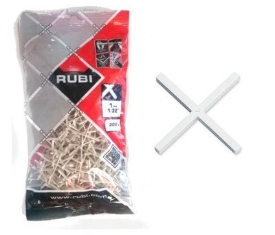 RUBI KRZYŻYKI DYSTANSOWE 1,0mm /300szt. RUBI