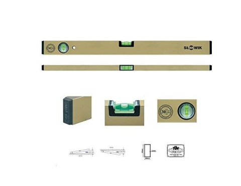 SŁOWIK POZIOMNICA ZŁOTA P01 600mm SŁOWIK