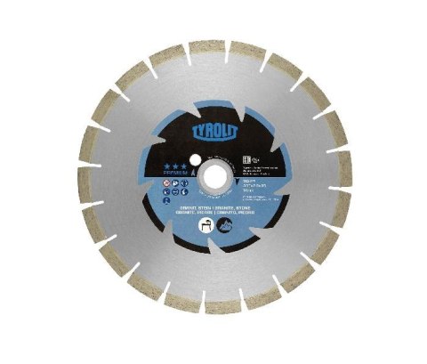 TYROLIT TARCZA DIAMENTOWA TSH*** 250mm, DO KAMIENIA TYROLIT