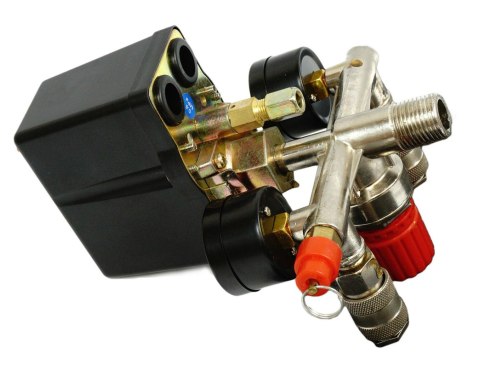 WYŁĄCZNIK CIŚNIENIOWY DO KOMPRESORA / PRESOSTAT380V 3 WEJŚCIA ZESTAW SILVER