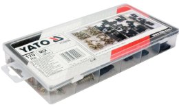 YATO ZEST.WKRĘT./PODKŁ.DO KAROSERII 170szt. MIX YATO