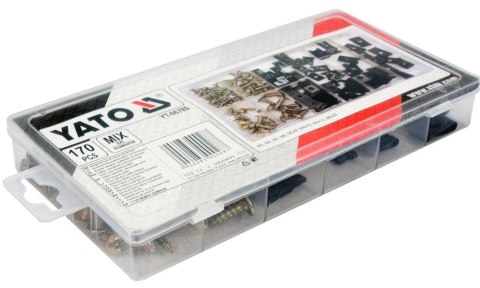 YATO ZEST.WKRĘT./PODKŁ.DO KAROSERII 170szt. MIX YATO