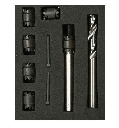 YATO ZESTAW ROZWIERTAKÓW ZGRZEWÓW 9 elem, 8/10mm YATO