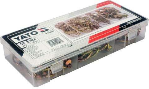 YATO ZESTAW ZABEZPIECZEŃ Z KÓŁKIEM 50szt. YATO