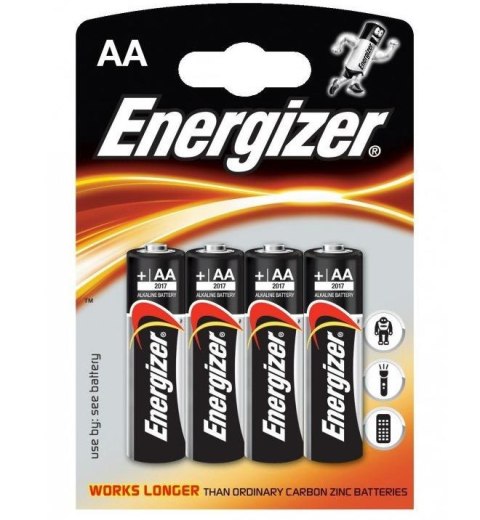 ENERGIZER BATERIA ALKAICZNA LR-06 BASE TYP AA 1,5V, BLISTER 4szt. ENERGIZER