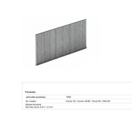 GWOŹDZIE SKN 30 NK 1000szt. 30mm METABO