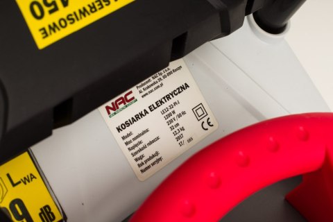 KOSIARKA ELEKTRYCZNA 1200W 32cm SILNIK INDUKCYJNY NAC