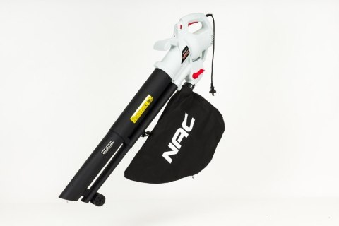 ODKURZACZ / DMUCHAWA DO LIŚCI 3200W Z ROZDRABNIACZEM, 160 - 250 km/h NAC