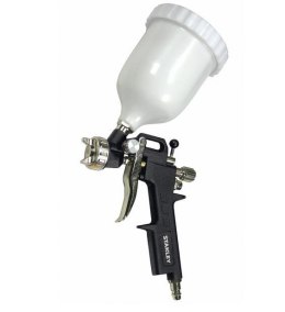 STANLEY PISTOLET LAKIERNICZY Z GÓRNYM ZBIORNIKIEM, DYSZA 2,5mm, 250 l/min, 3,5 Bar STANLEY