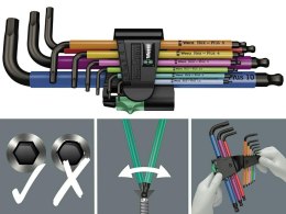 WERA IMBUSY 9szt. MULTICOLOR WERA