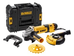 DEWALT SZLIFIERKA KĄTOWA 1500W 125mm WALIZKA TASTAK + OSŁONA DWE46150 + TARCZA DIAMENTOWA DWE4257KT DEWALT