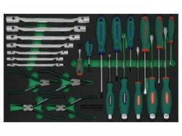 JONNESWAY ZESTAW NARZĘDZI 25el. (1/4