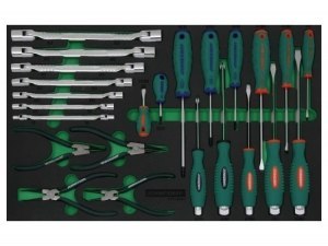 JONNESWAY ZESTAW NARZĘDZI 25el. (1/4") WKŁADKA JONNESWAY