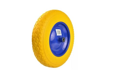 KOŁO PNEU.400/METAL.PIANKA ŻÓŁTE ANGERMAN