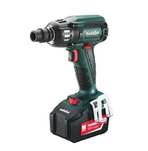 METABO KLUCZ UDAROWY 18V 1/2" 400Nm 2x4,0Ah LI-ION BEZSZCZOTKOWY SSW 18V LTX 400 BL METABO