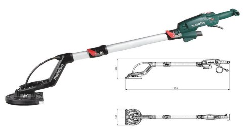 METABO SZLIFIERKA DO GIPSU / ŻYRAFA LSV 5-225 COMFORT, TELESKOPOWA METABO
