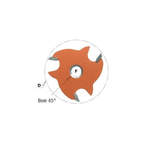 OSTRZE HM D=47,6 I=4 F=8 CMT
