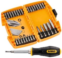 ZESTAW KOŃCÓWEK + WKRĘTAK 30elem. DEWALT