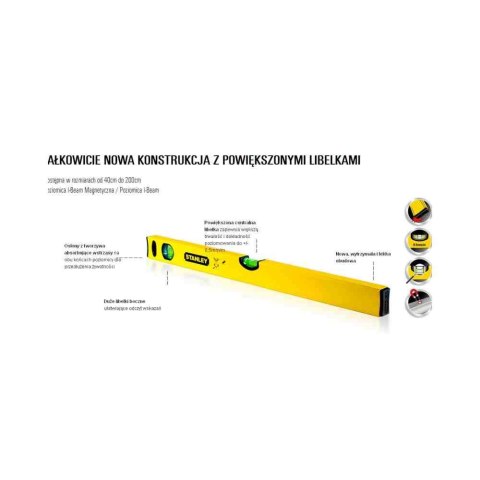 Stanley Poziomica Magnetyczna Classic 1200Mm Stht1-43114