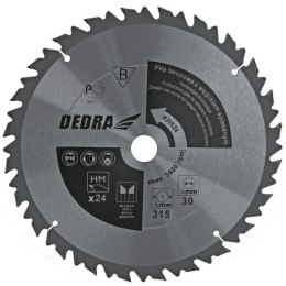 DEDRA.PIŁA TARCZOWA DREWNO 350x30x24z DEDRA