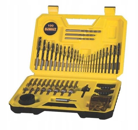 ZESTAW WIERTEŁ I BITÓW 100cz. DEWALT