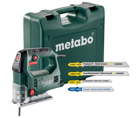 METABO WYRZYNARKA STEB 65 QUICK, WALIZKA + 20szt. BRZESZCZOTÓW METABO