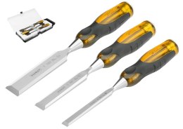 STANLEY DŁUTO FATMAX THRU TANG KPL.3szt. 10, 15, 20mm DREWNIANA SKRZYNKA STANLEY