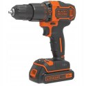 BLACK+DECKER ZESTAW 18V WKRĘTARKA + ZAKRĘTARKA 1x1,5Ah + TORBA BLACK+DECKER