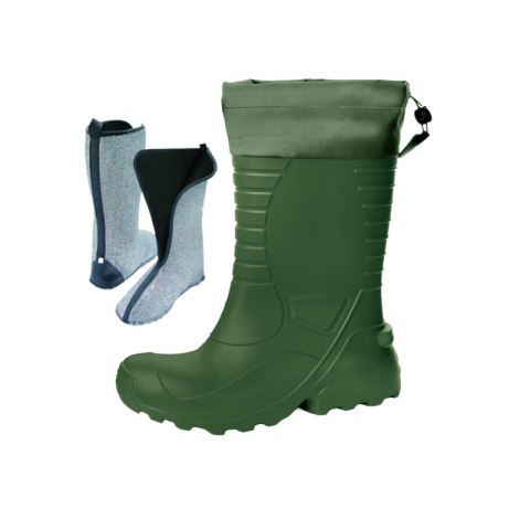 BUTY KALOSZ MĘSKI OCIEPLANY YUKON ZIELONY, ROZMIAR-42 /812 LEMIGO