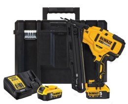 DEWALT GWOŹDZIARKA 18V DCN650P2 15GA 25° 32-63mm BL 32-63mm 2x5,0Ah BL DEWALT