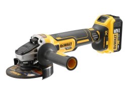 DEWALT SZLIFIERKA KĄT. 18V DCG405P2 125mm 2x5,0Ah BL WŁ. SUWAKOWY DEWALT