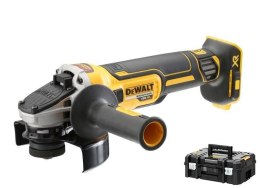 DEWALT SZLIFIERKA KĄTOWA 18V LI-ION 125mm BEZ AKUMULATORÓW I ŁADOWARKI BEZSZCZOTKOWA TSTAK DCG405NT DEWALT