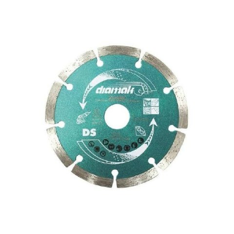 MAKITA TARCZA DIAMENTOWA 125x22,23mm SEGMENT (NA SUCHO) BETON, CEGŁA, MARMUR MAKITA