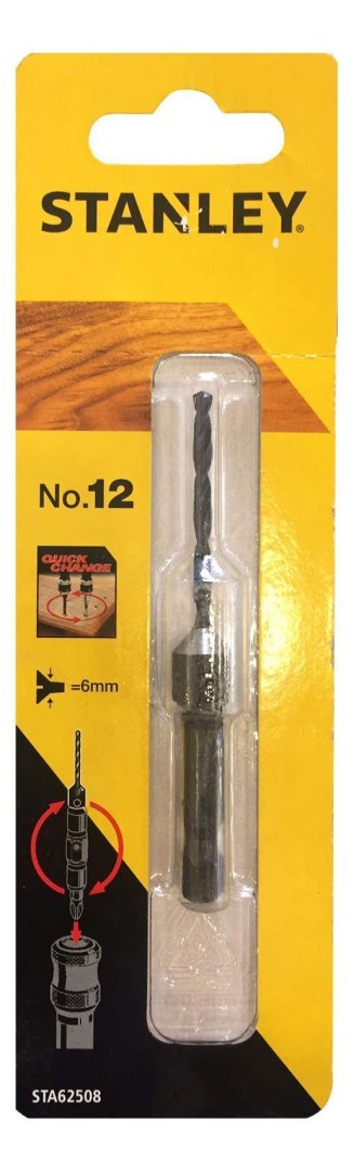 STA.WIERTŁO PILOTUJĄCE+POGŁĘBIACZ NR.12 STANLEY