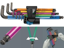 WERA IMBUSY 9szt. MULTICOLOUR /L-KEY WERA