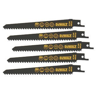 DEWALT BRZESZCZOT DO PIŁY SZABLASTEJ 152x4,2mm/DREWNO 5szt DEWALT