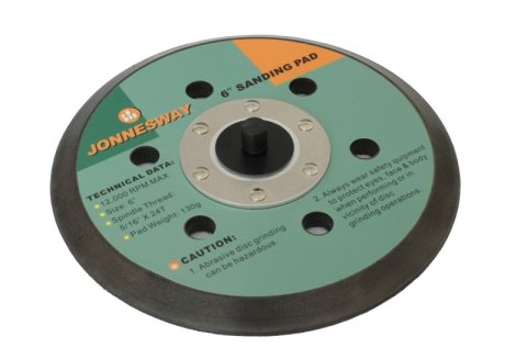 JONNESWAY DYSK SZLIFIERKI PNEUMATYCZNEJ ORBITALNEJ 150mm JAS-1020-36H JONNESWAY