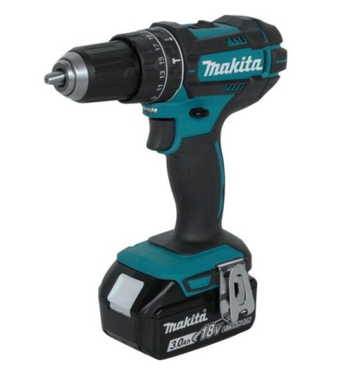 MAKITA WIERTARKO-WKRĘTARKA UDAROWA 18V 62/36Nm 2 x 3,0Ah LI-ION WALIZKA MAKPAC DHP482RFJ MAKITA