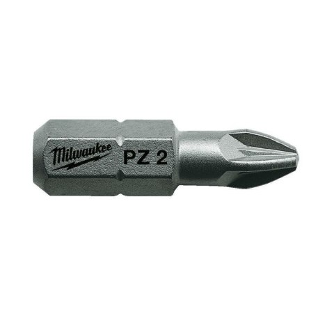 MILWAUKEE KOŃCÓWKA PZ2 x 25mm/25szt. Scr MILWAUKEE