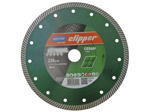 NORTON TARCZA D.TURBO 230mm CLIPPER EXTREME CERAM NORTON